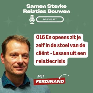 016 En opeens zit je zelf in de stoel van de cliënt - Lessen uit een relatiecrisis